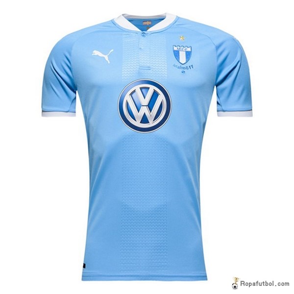 Camiseta Malmö FF Replica Primera Ropa 2017/18 Azul